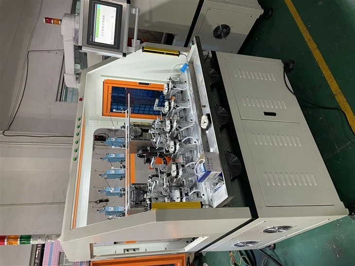 Máquina de enrolamento automático de servo drive de 6 estações