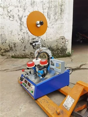 Máquina de gravação de transformador toroidal para enrolamento de folha de co...