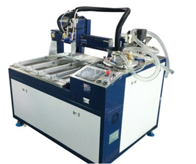 Máquina de enchimento de cola automática para uso em transformador